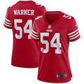 Women s Nike Fred Warner Scarlet San Francisco 49ers Player Game Jersey