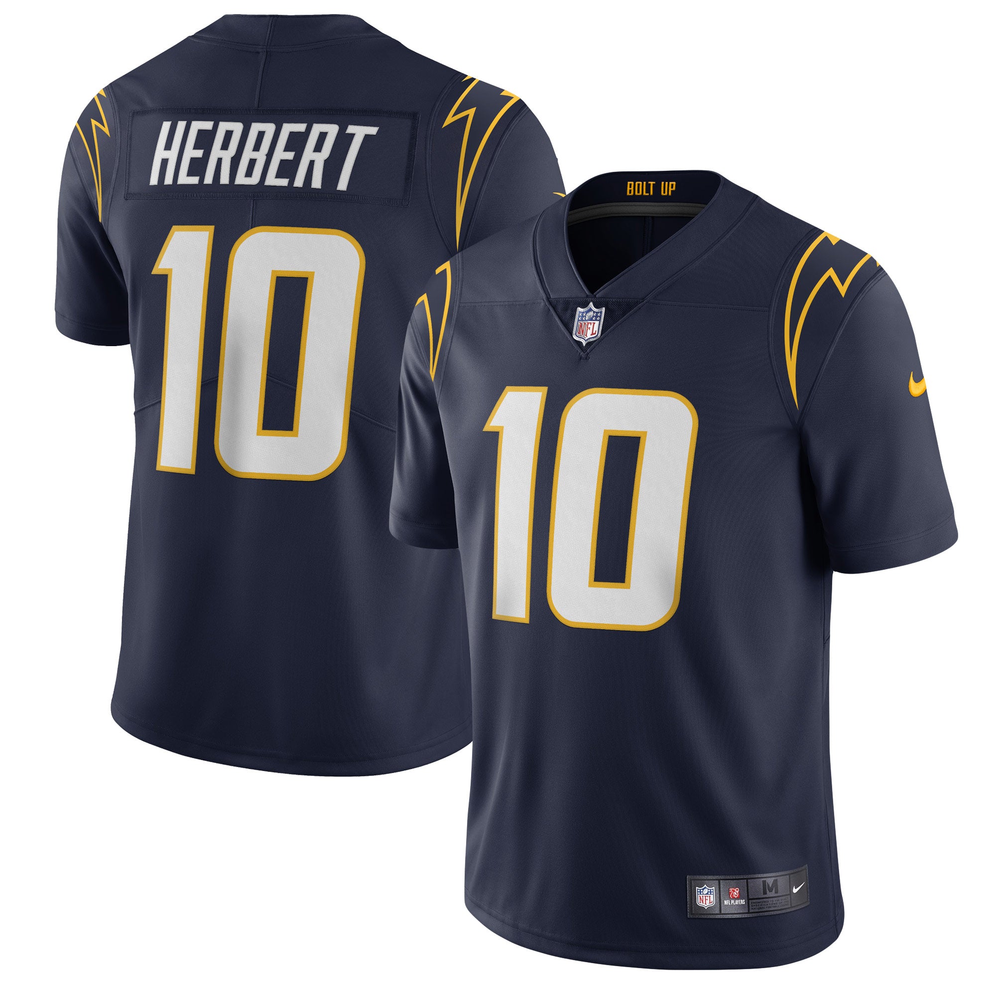 Justin Herbert Los Angeles Chargers Nike Vapor Limited Jersey   Navy