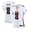 Women s Nike Kyle Pitts White Atlanta Falcons Game Player Jersey