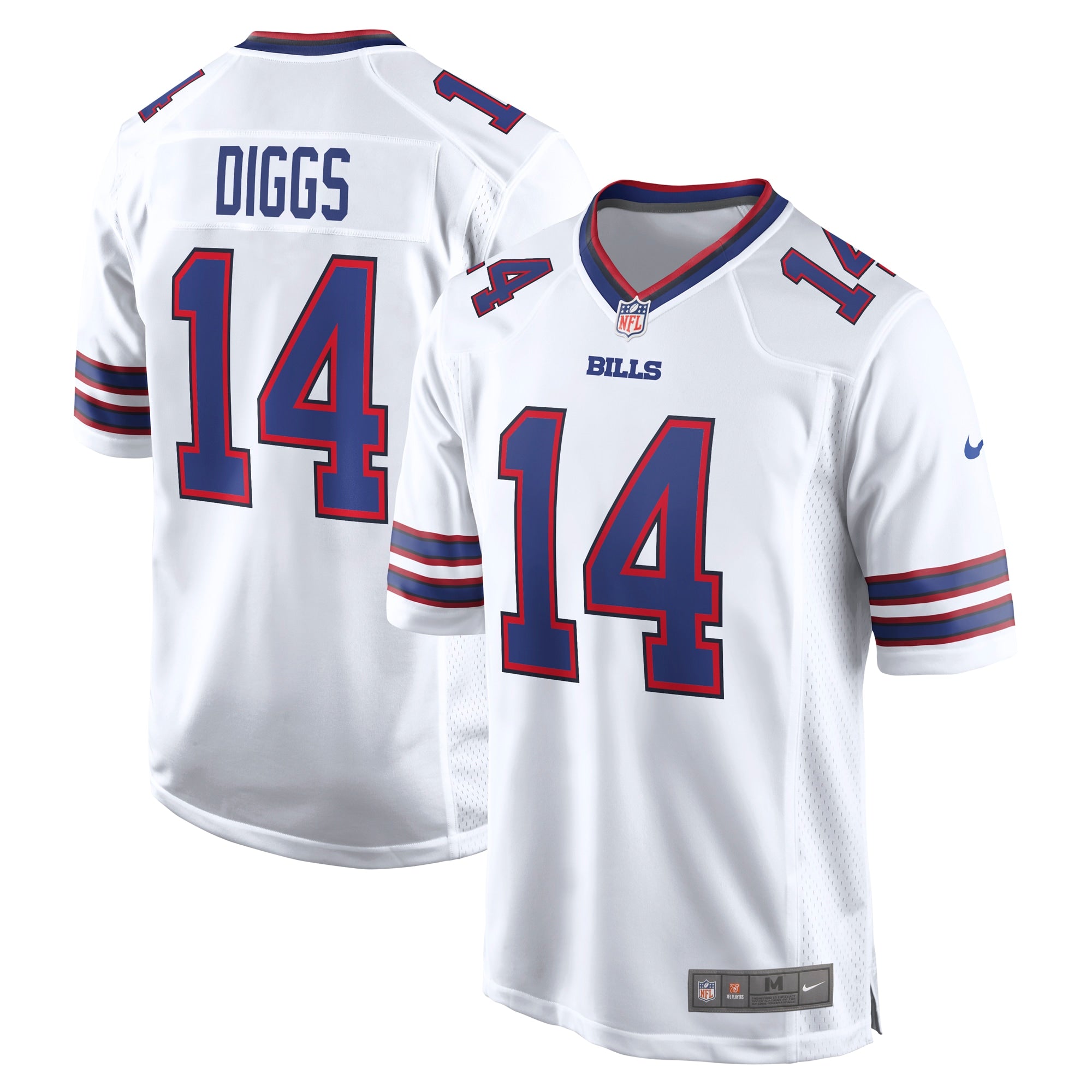 Stefon Diggs Buffalo Bills Nike  Game Jersey   White
