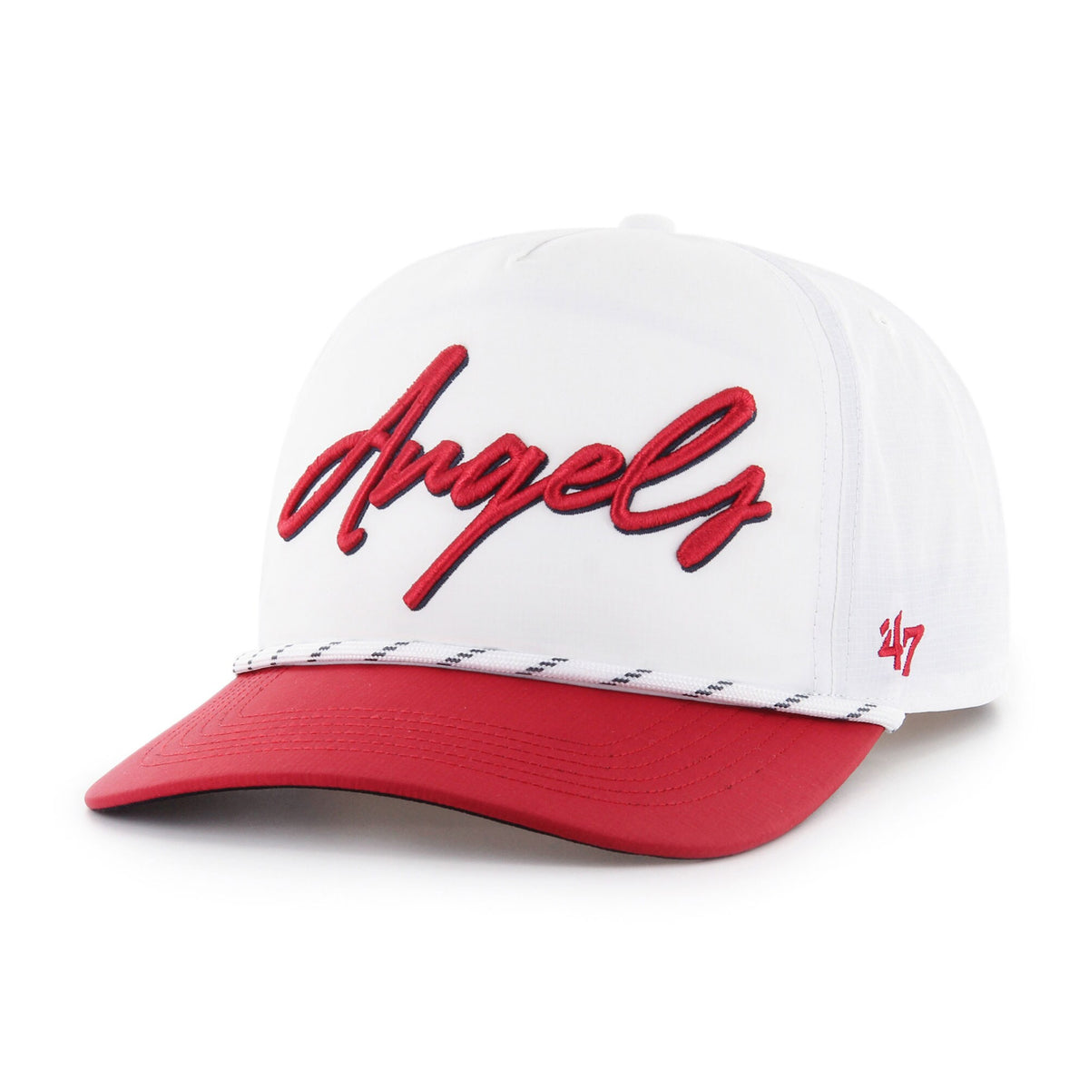 Los Angeles Angels '47 Chamberlain Hitch Adjustable Hat - White