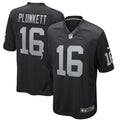 Jim Plunkett Las Vegas Raiders Nike Game Retired Player Jersey   Black