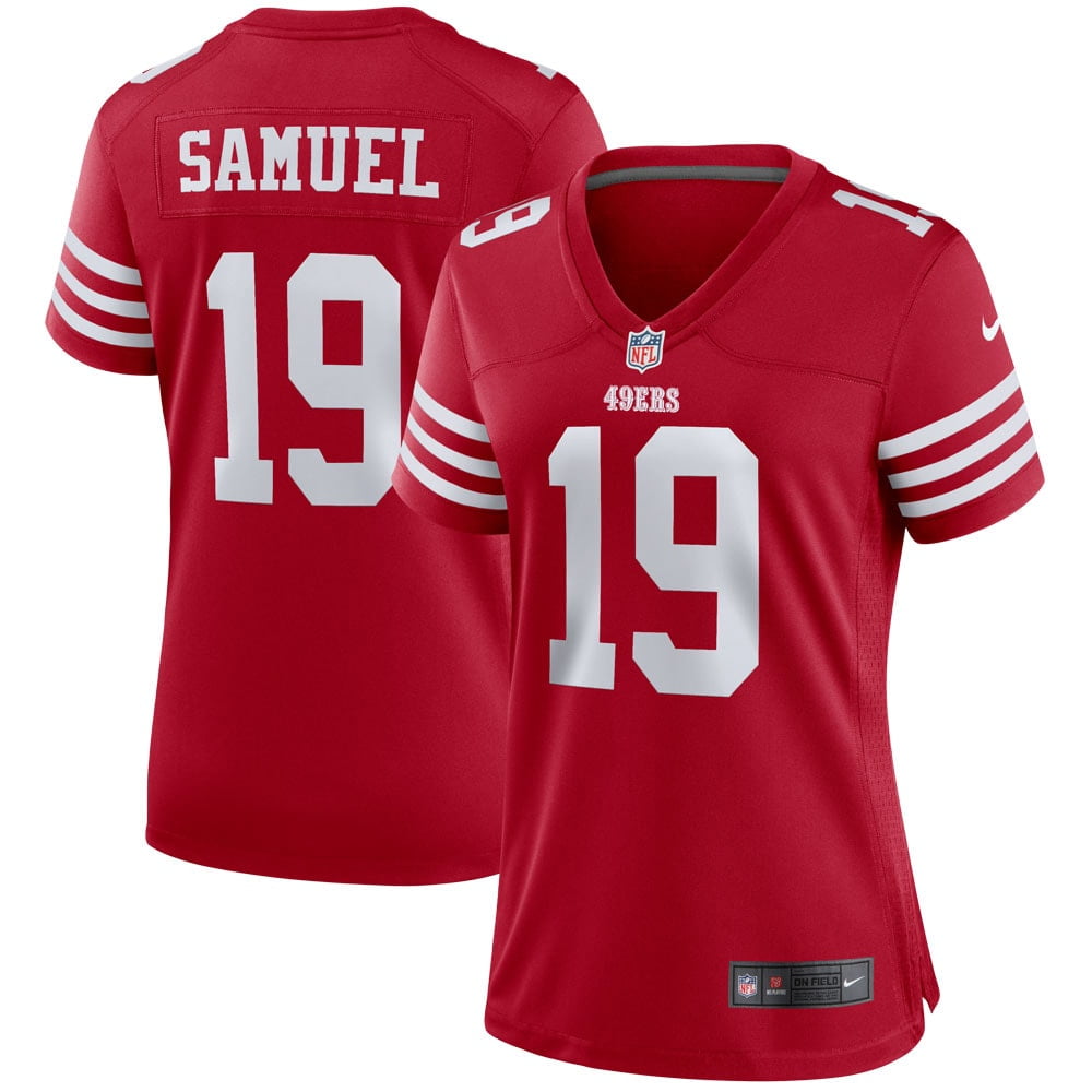 Women s Nike Deebo Samuel Scarlet San Francisco 49ers Player Game Jersey