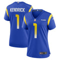 Derion Kendrick Los Angeles Rams Nike Women s Home Game Jersey   Royal