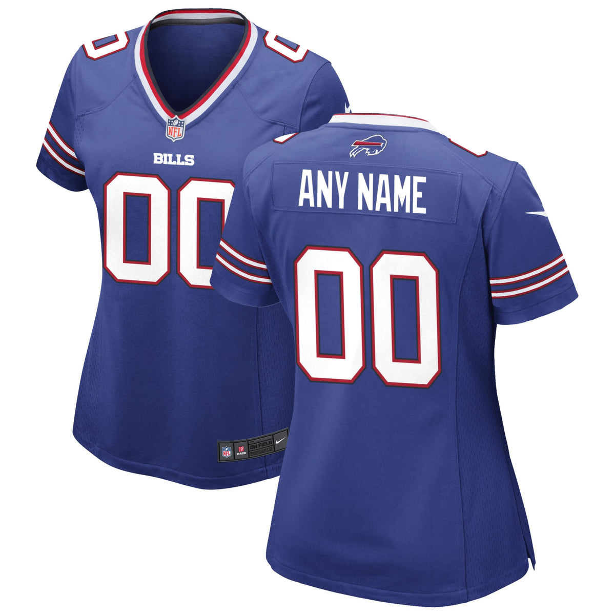Buffalo Bills Nike Women s Custom Game Jersey   Royal