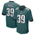 Eli Ricks Philadelphia Eagles Nike Team Game Jersey   Midnight Green