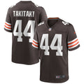Sione Takitaki Cleveland Browns Nike Game Jersey   Brown