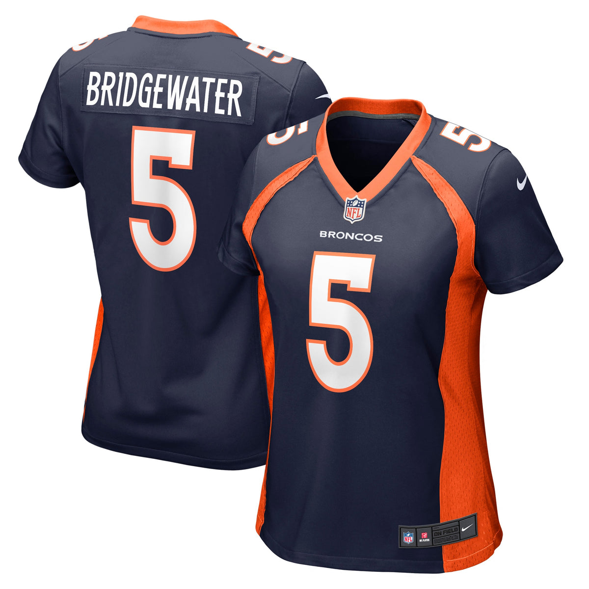 Teddy Bridgewater Denver Broncos Nike Women s Game Jersey   Navy