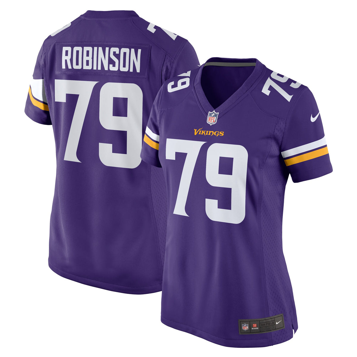Tyrese Robinson Minnesota Vikings Nike Women s Team Game Jersey    Purple