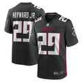 Men s Nike Casey Hayward Black Atlanta Falcons Game Player Jersey