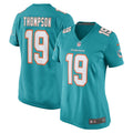 Women s Nike Skylar Thompson Aqua Miami Dolphins Game Player Jersey