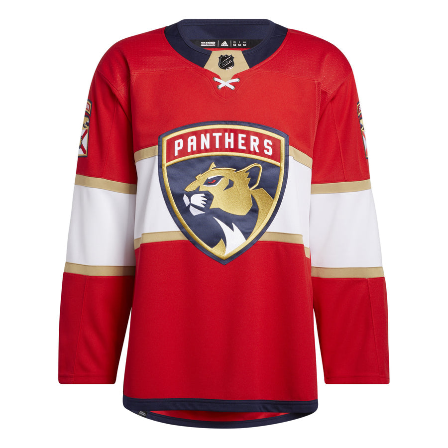 Florida Panthers adidas Home Jersey - Red