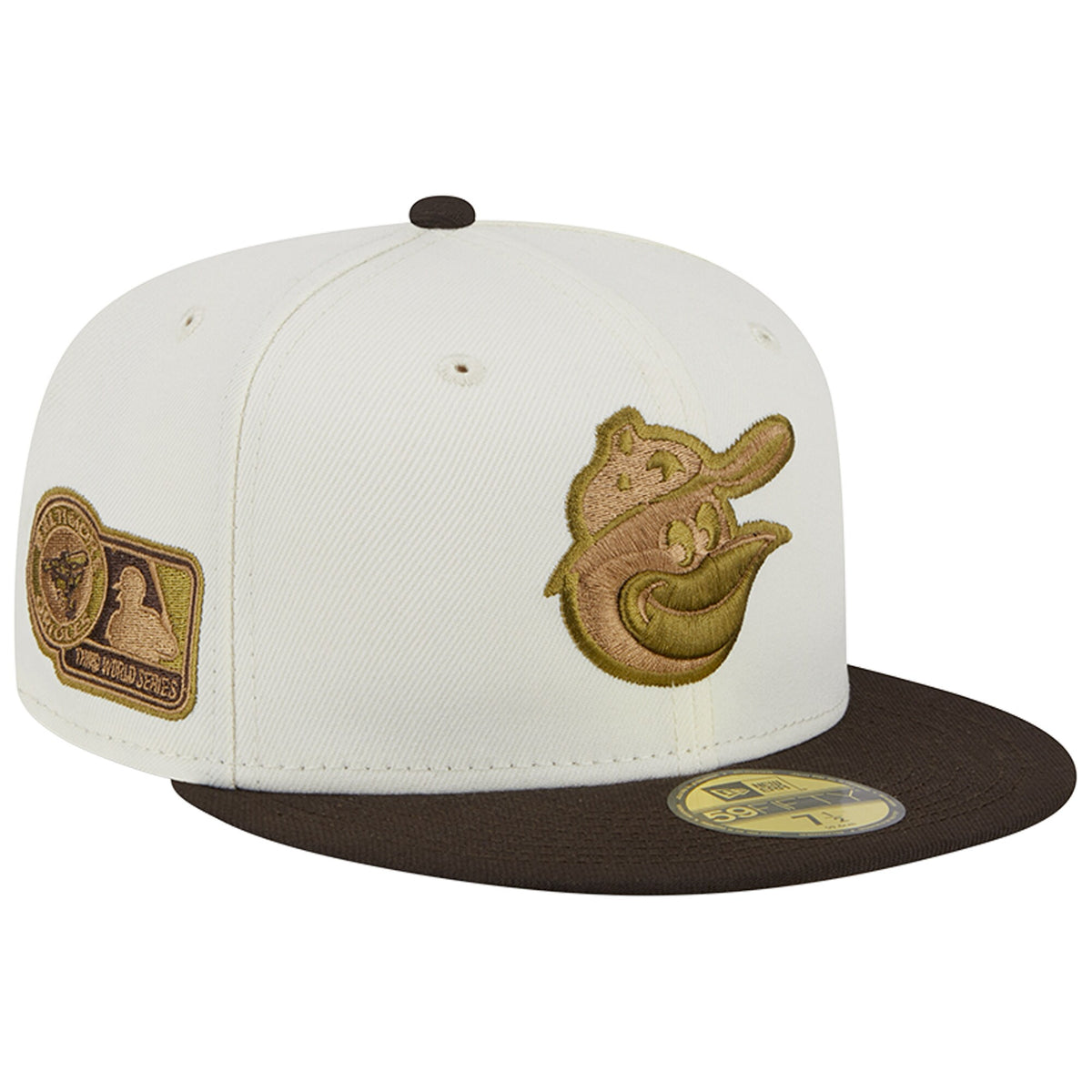 Baltimore Orioles New Era 1983 World Series 59FIFTY Fitted Hat - White/Brown