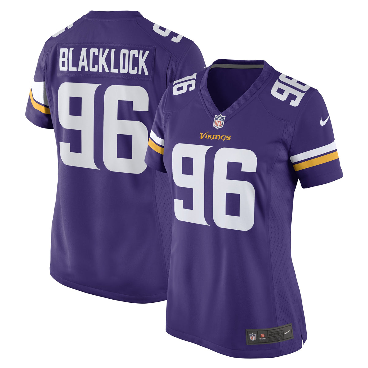 Ross Blacklock Minnesota Vikings Nike Women s Game Player Jersey   Purple