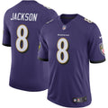 Lamar Jackson Baltimore Ravens Nike Speed Machine Limited Jersey   Purple