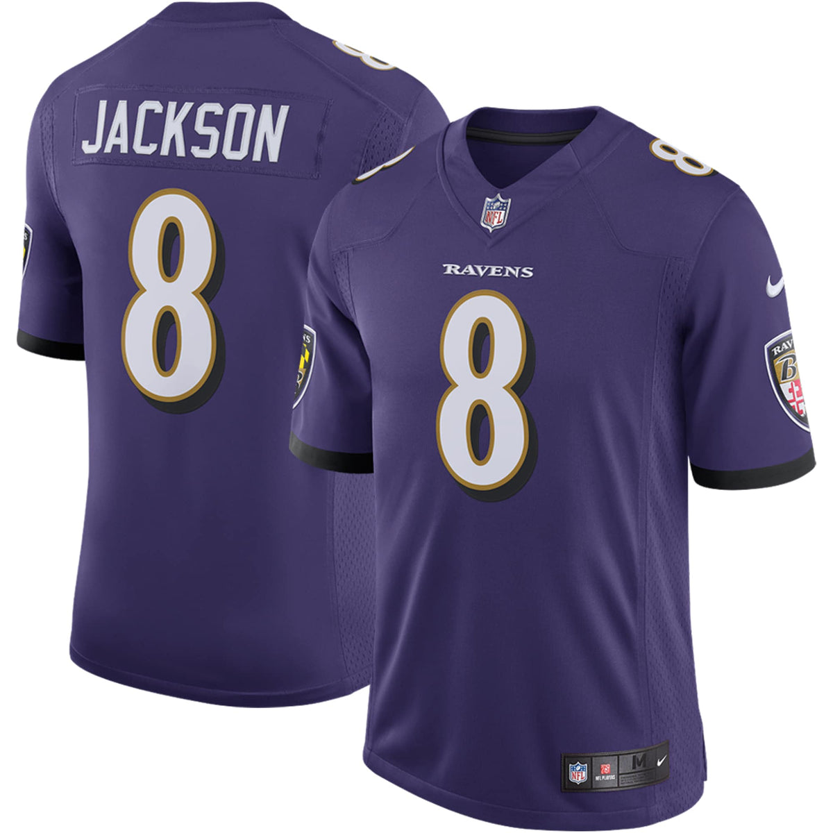 Lamar Jackson Baltimore Ravens Nike Speed Machine Limited Jersey   Purple