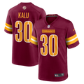 Joshua Kalu Washington Commanders Nike  Game Jersey   Burgundy