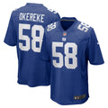 Bobby Okereke New York Giants Nike Game Player Jersey Royal