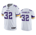 Men s Minnesota Vikings  Ty Chandler White 2023 Vapor Untouchable Limited Stitched Jerseys