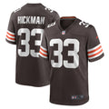 Ronnie Hickman Cleveland Browns Nike Team Game Jersey    Brown
