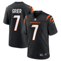 Will Grier Cincinnati Bengals Nike Team Game Jersey    Black