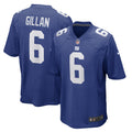 Jamie Gillan New York Giants Nike Game Player Jersey Royal