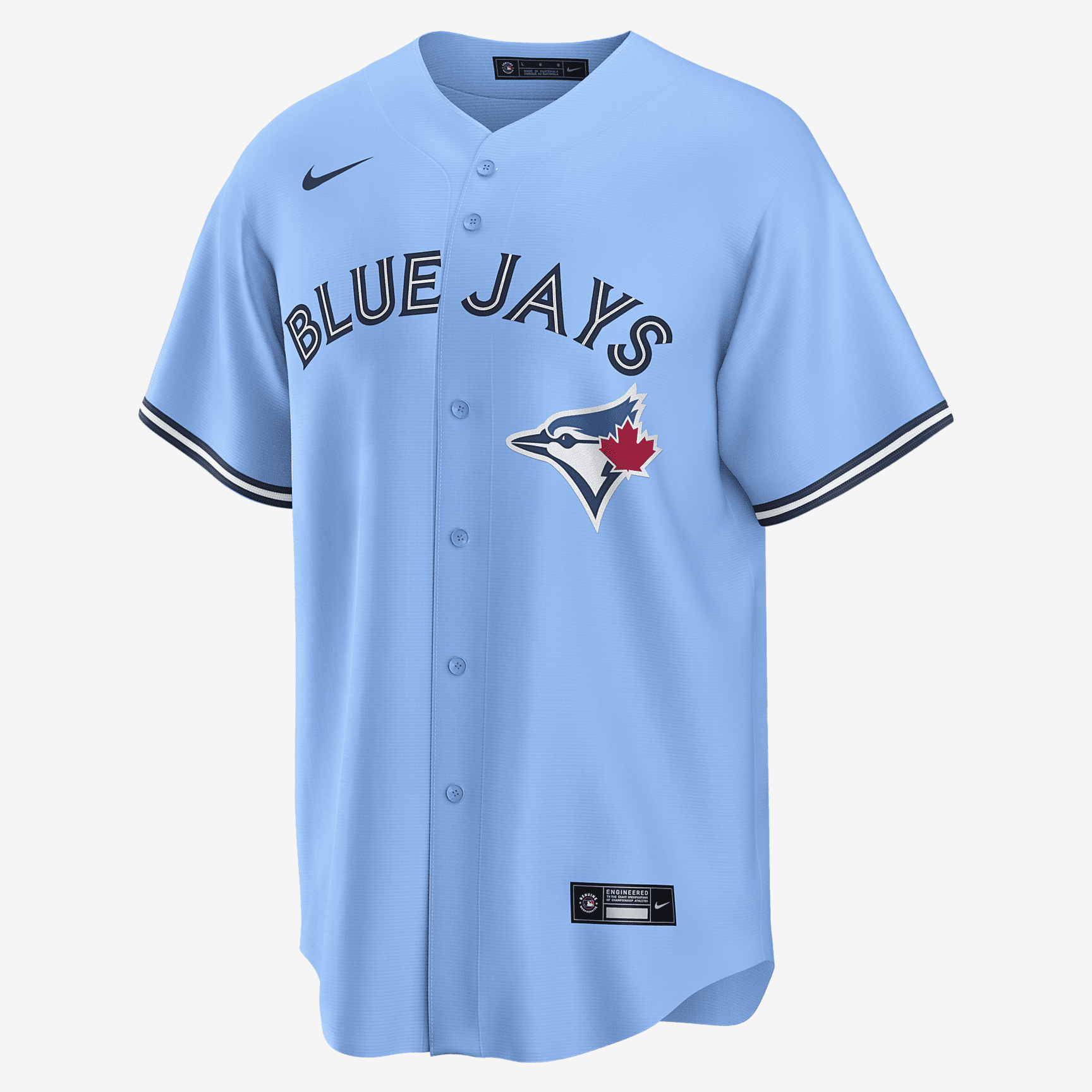 MLB Toronto Blue Jays (Vladimir Guerrero Jr.) Men's Replica Baseball Jersey - Powder Blue