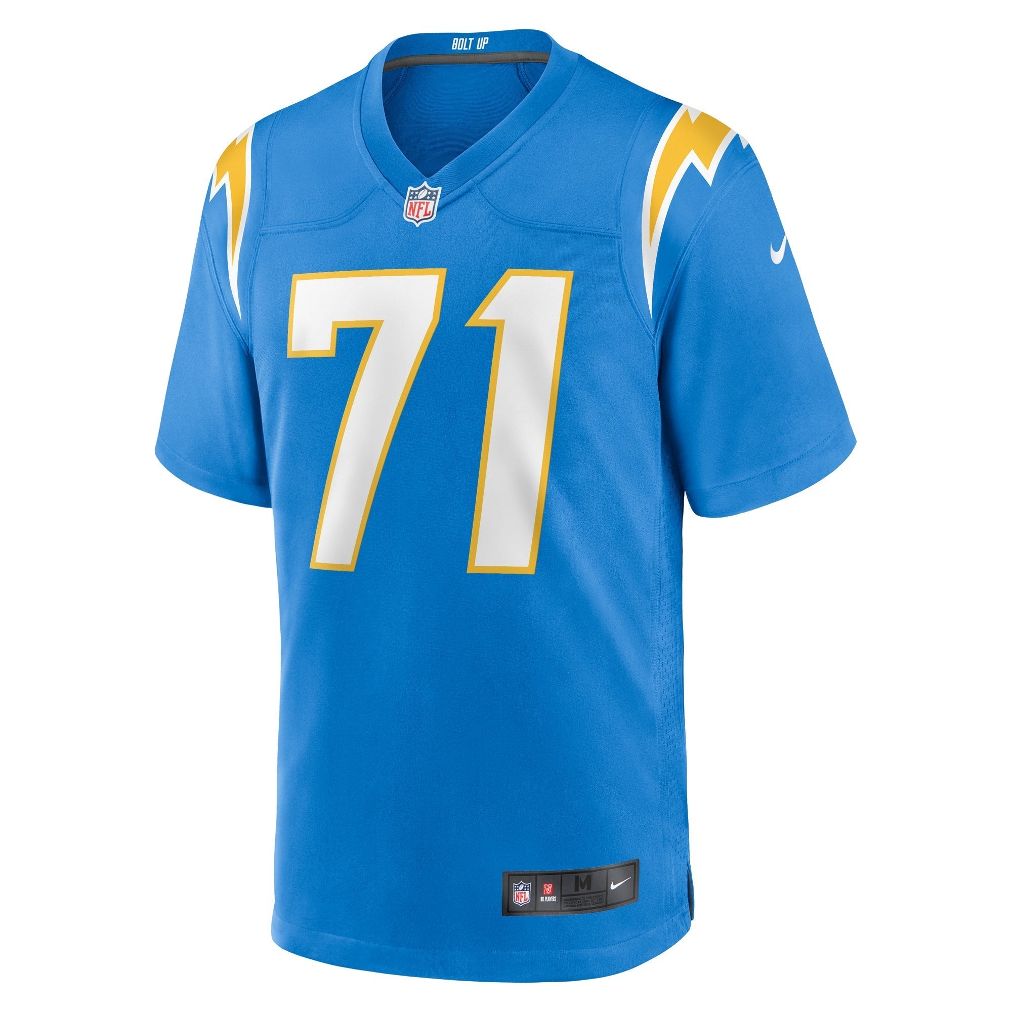 Men s Nike Jordans McFadden Powder Blue Los Angeles Chargers Team Game Jersey
