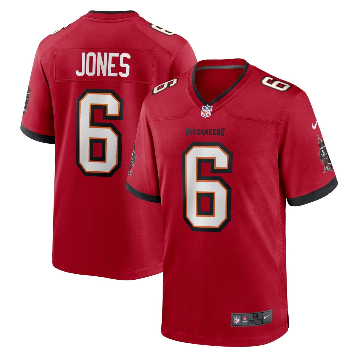 Men s Nike Julio Jones Red Tampa Bay Buccaneers Player Game Jersey