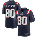 Gunner Olszewski New England Patriots Nike Game Jersey   Navy