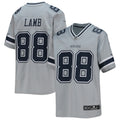 CeeDee Lamb Dallas Cowboys Nike Youth Inverted Team Game Jersey   Silver