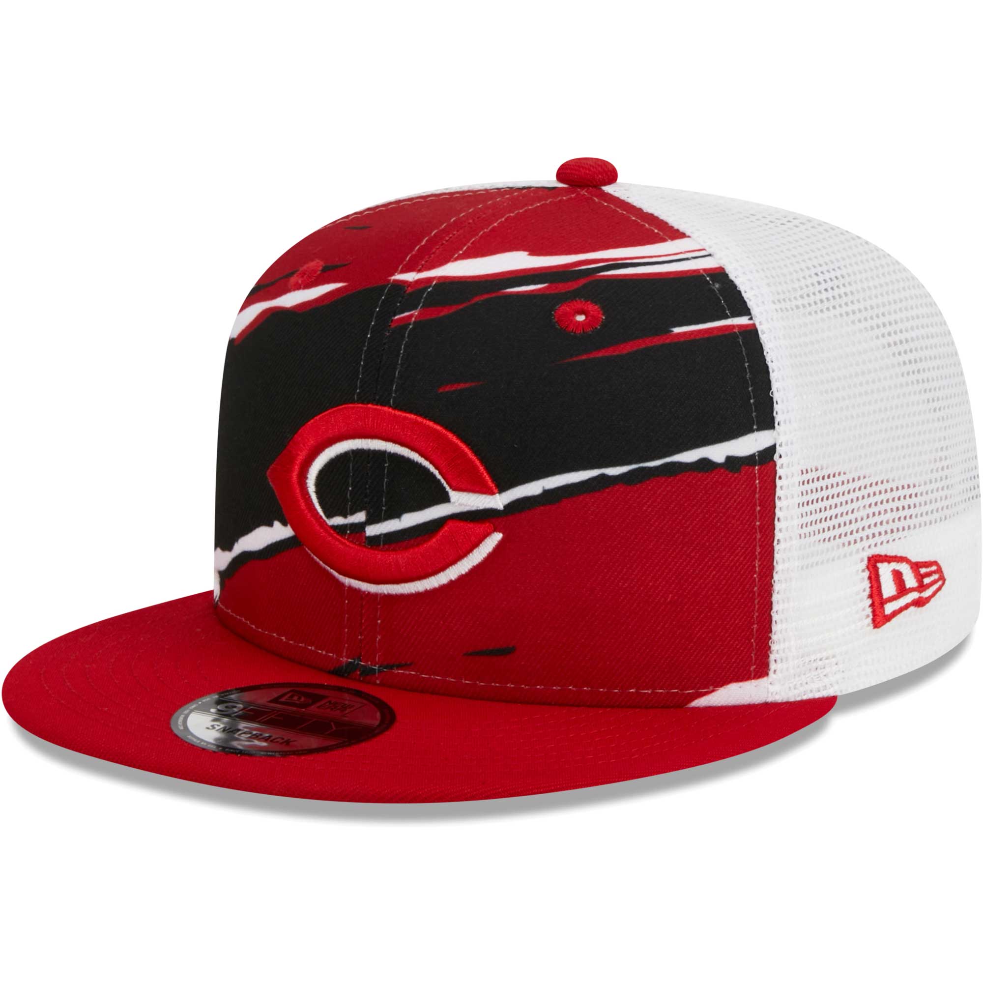 Cincinnati Reds New Era Tear Trucker 9FIFTY Snapback Hat - Red