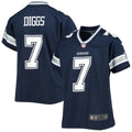 Trevon Diggs Dallas Cowboys Nike Youth Game Jersey   Navy