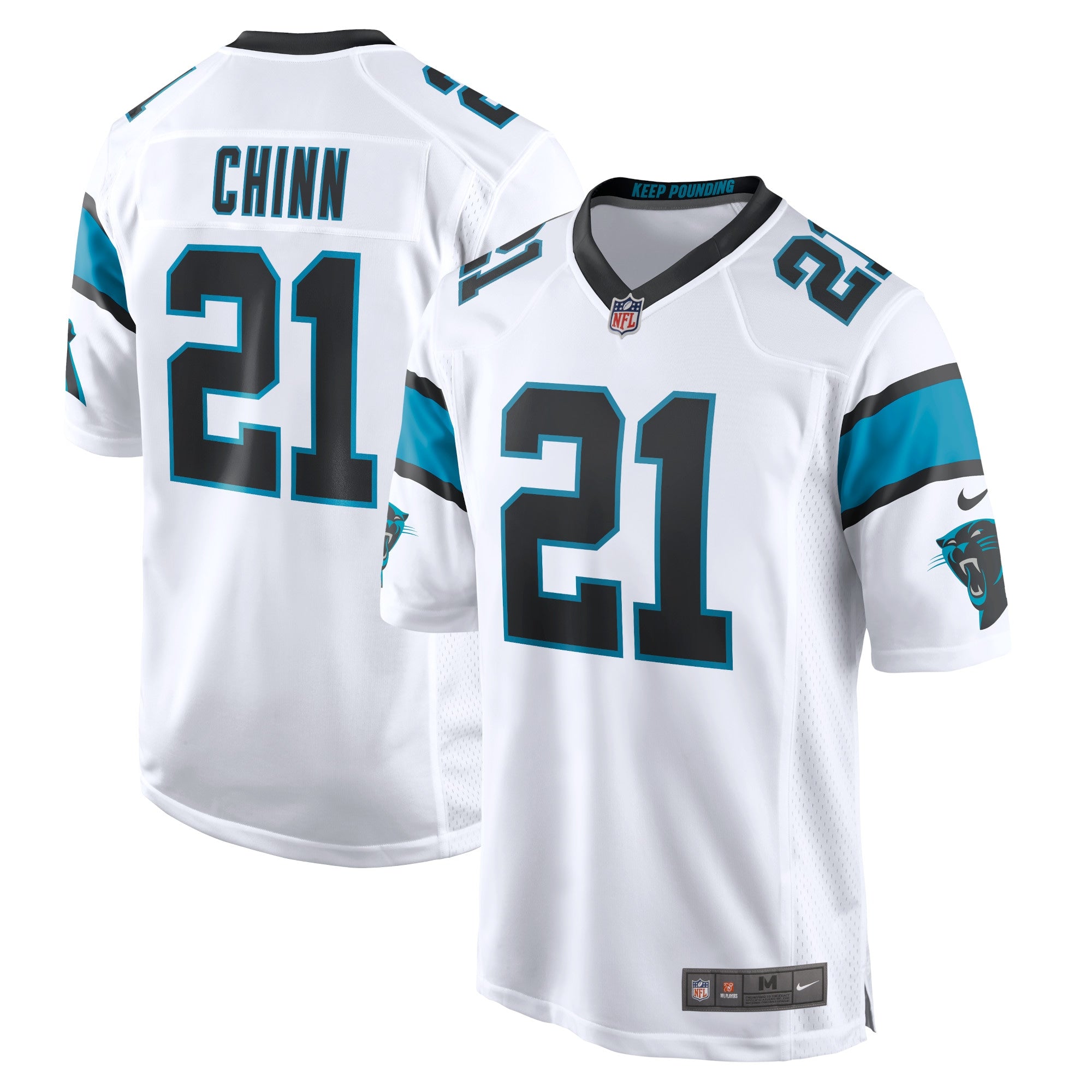 Jeremy Chinn Carolina Panthers Nike Game Jersey   White