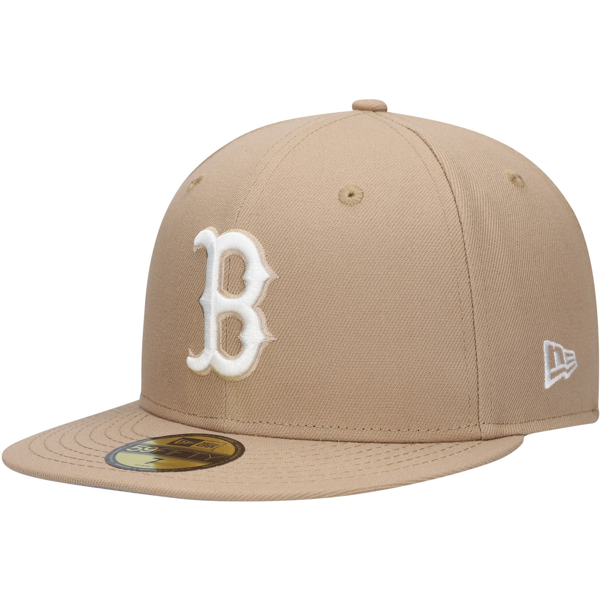 Boston Red Sox New Era 59FIFTY Fitted Hat - Khaki