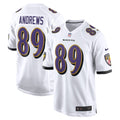 Men s Nike Mark Andrews White Baltimore Ravens Game Jersey