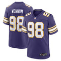 D.J. Wonnum Minnesota Vikings Nike Classic Player Game Jersey   Purple