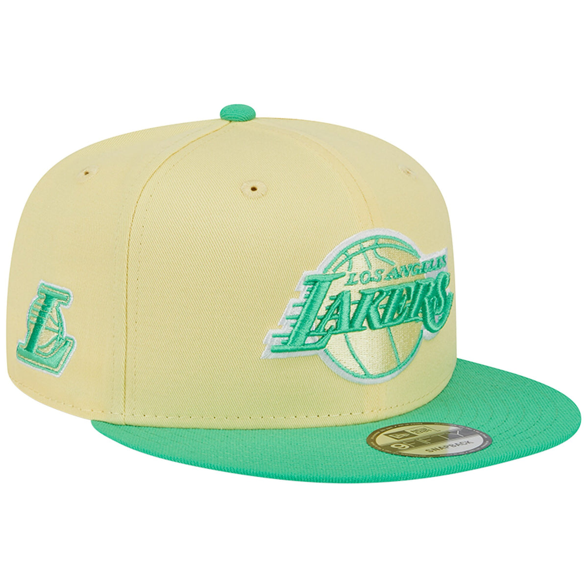 Los Angeles Lakers New Era 9FIFTY Hat - Yellow/Green