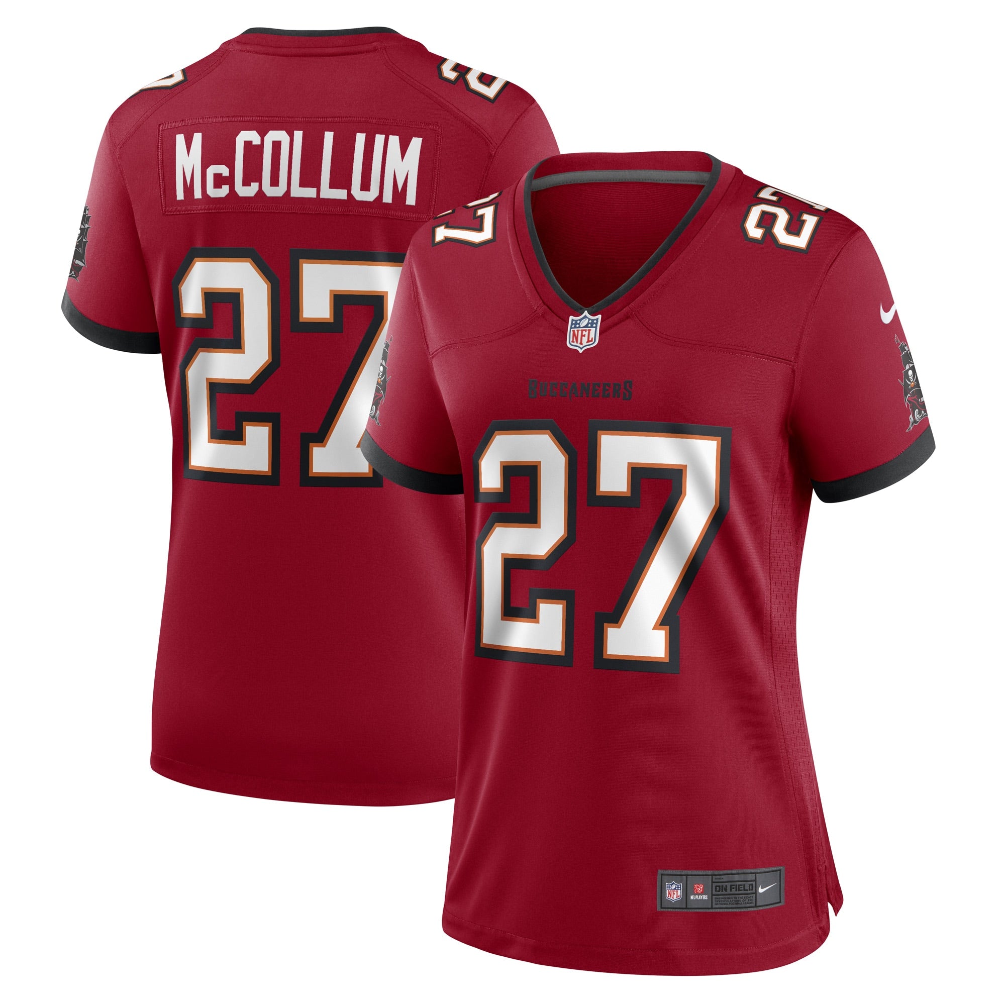 Zyon McCollum Tampa Bay Buccaneers Nike Women s Game Player Jersey   Red
