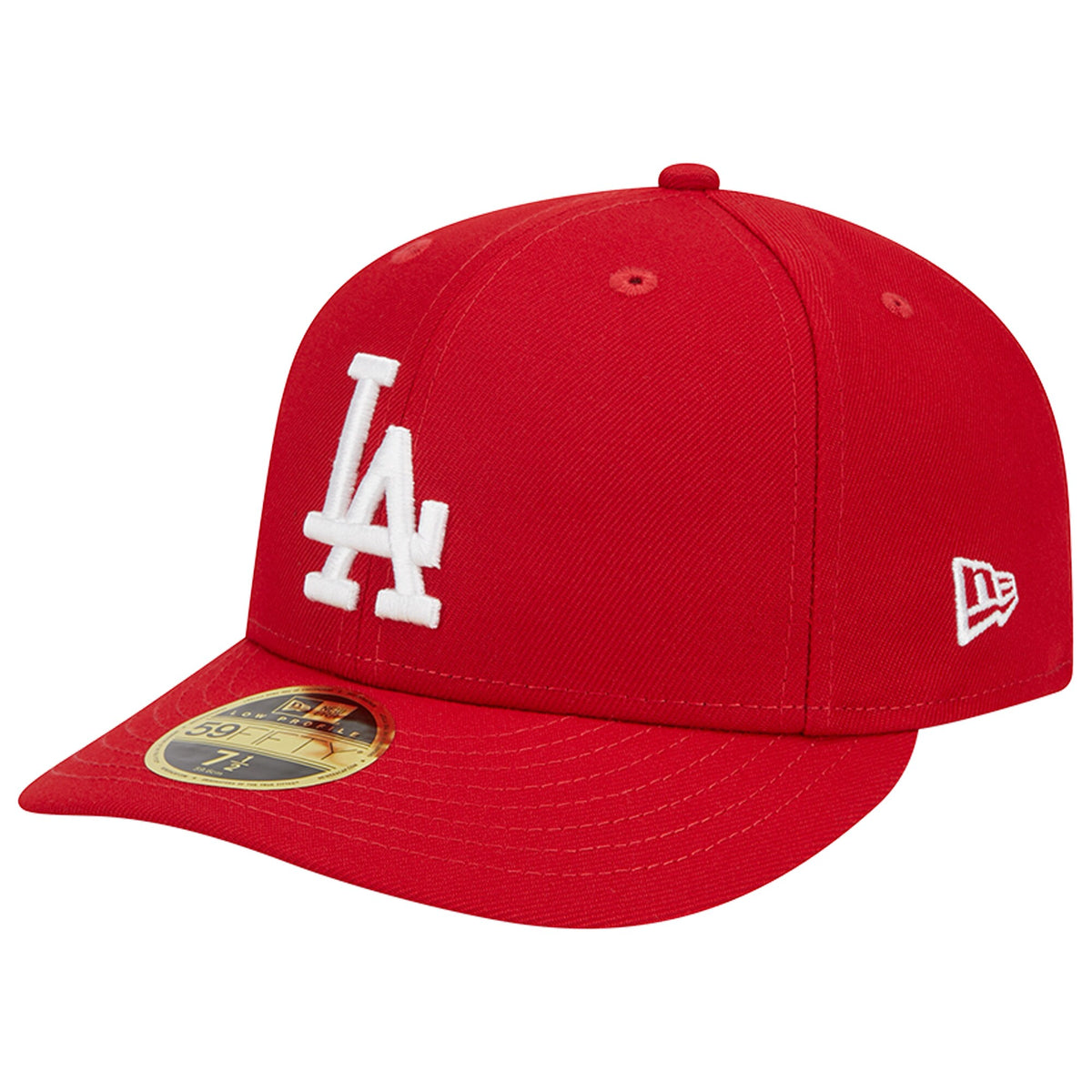 Los Angeles Dodgers New Era Low Profile 59FIFTY Fitted Hat - Scarlet