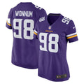 D.J. Wonnum Minnesota Vikings Nike Women s Team Game Jersey   Purple