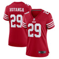 Women s Nike Talanoa Hufanga Scarlet San Francisco 49ers Game Player Jersey