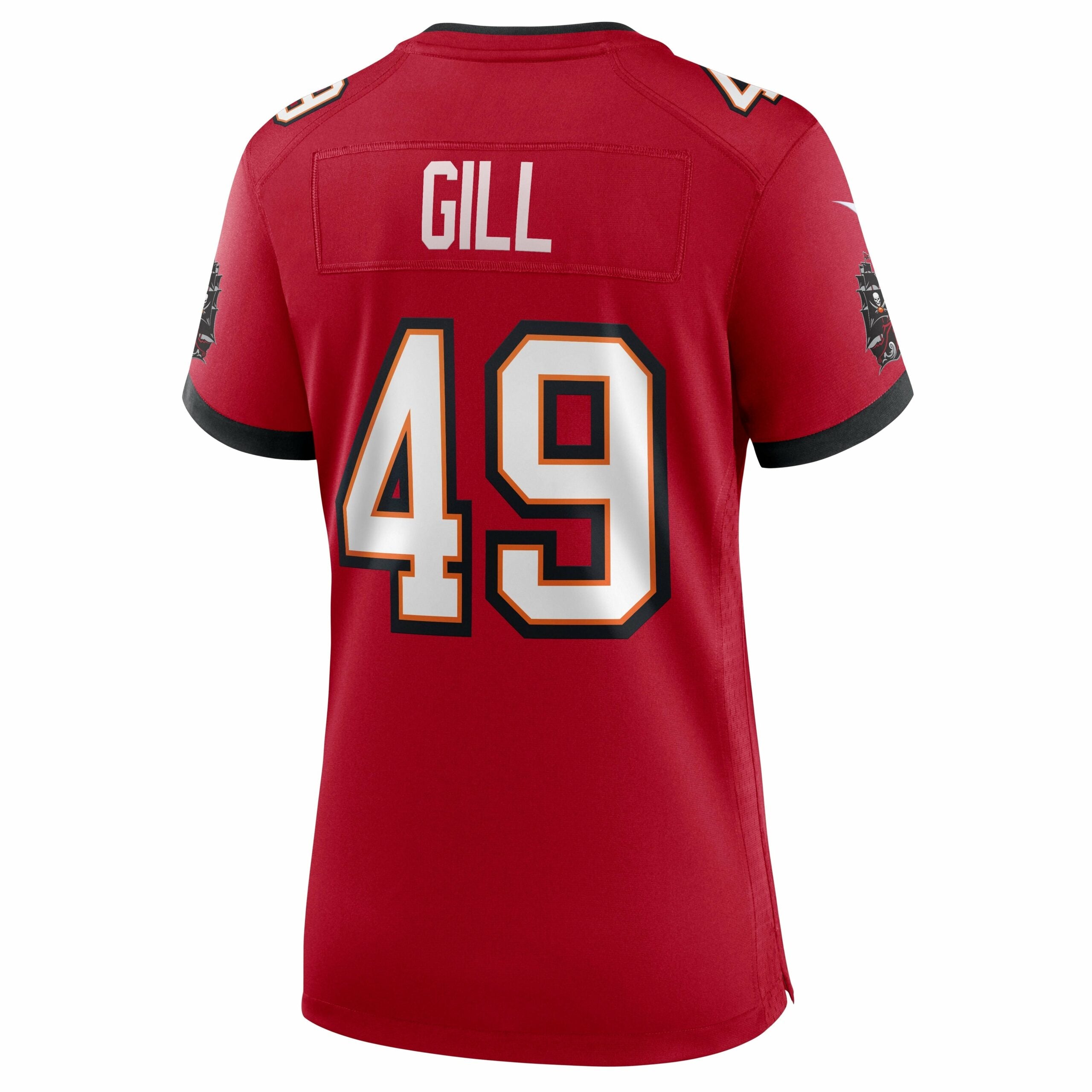 Women s Nike Cam Gill Red Tampa Bay Buccaneers Game Jersey