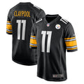 Men s Nike Chase Claypool Black Pittsburgh Steelers Game Team Jersey