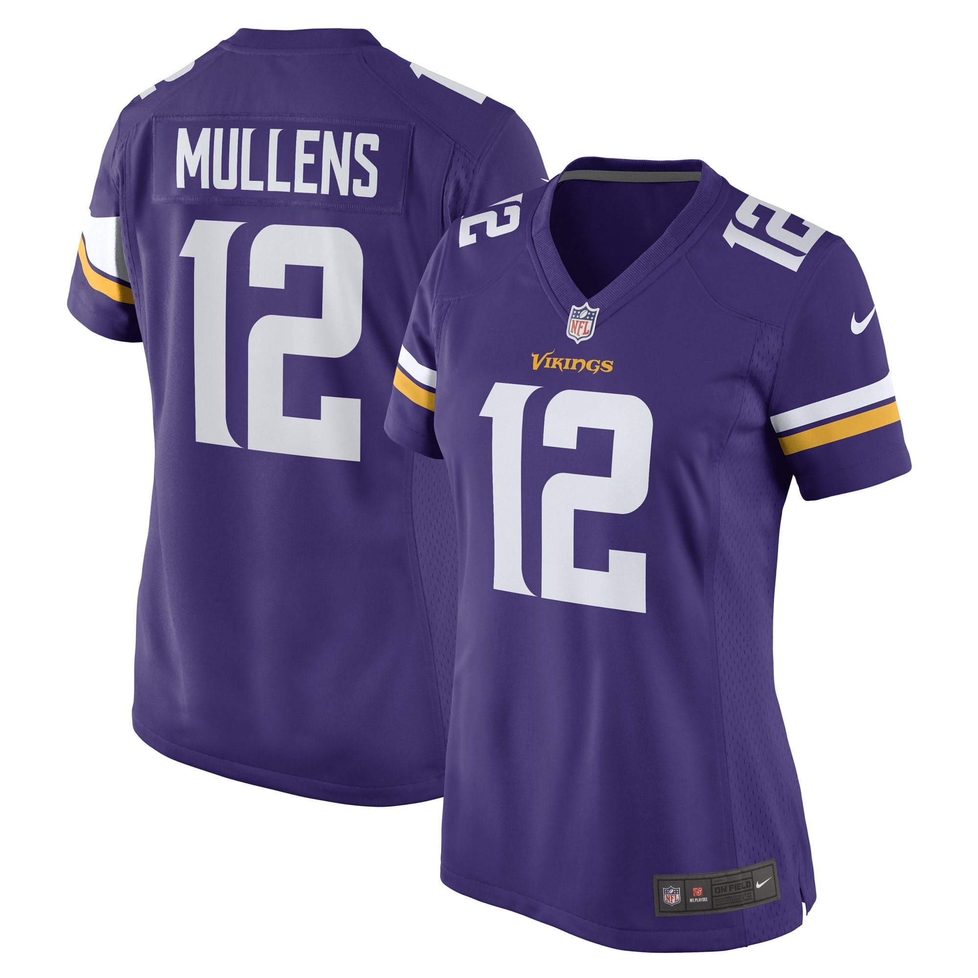 Women s Nike Nick Mullens Purple Minnesota Vikings Game Player Jersey