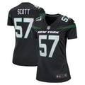 Bart Scott New York Jets Nike Women s Retired Player Jersey   Black