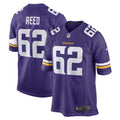 Men s Nike Chris Reed Purple Minnesota Vikings Game Player Jersey