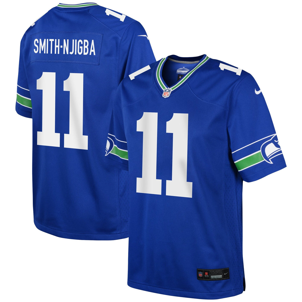Jaxon Smith-Njigba Seattle Seahawks Nike Youth Game Jersey Royal