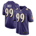 Odafe Oweh Baltimore Ravens Nike Game Player Jersey   Purple