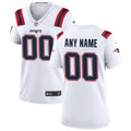 Nike New England Patriots Women s Custom Game Jersey   White